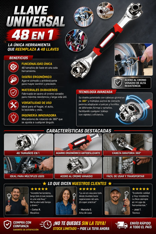 Llave Universal 48 En 1 - imagen 5