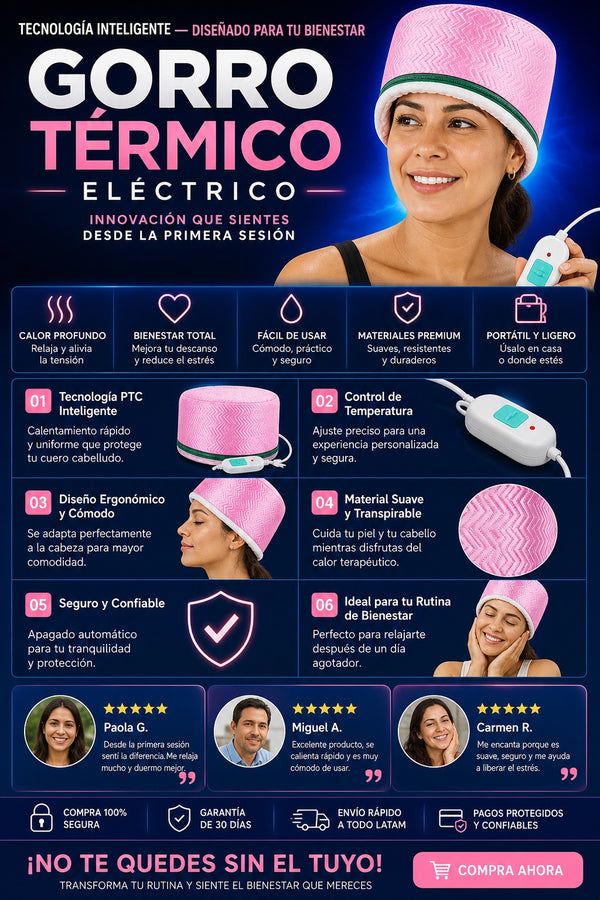 Gorro Termico Electrico - imagen 5