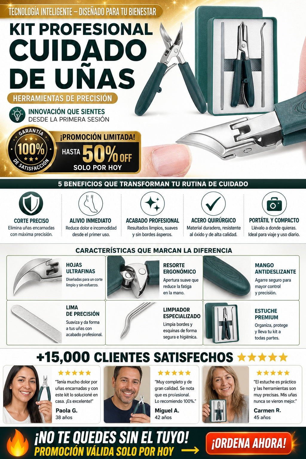 Kit Cortaunas Y Manicure Profesional - imagen 5