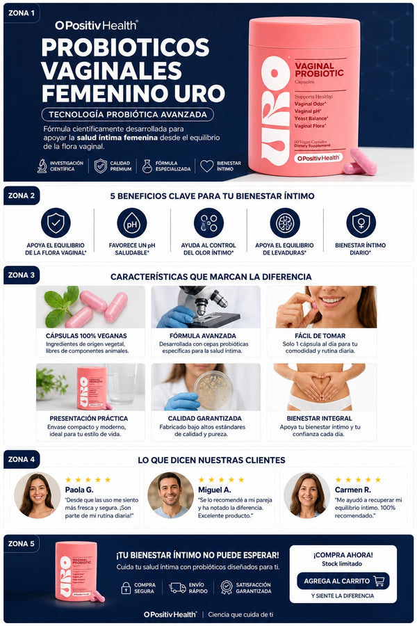 Probioticos Vaginales Femenino Uro - imagen 5