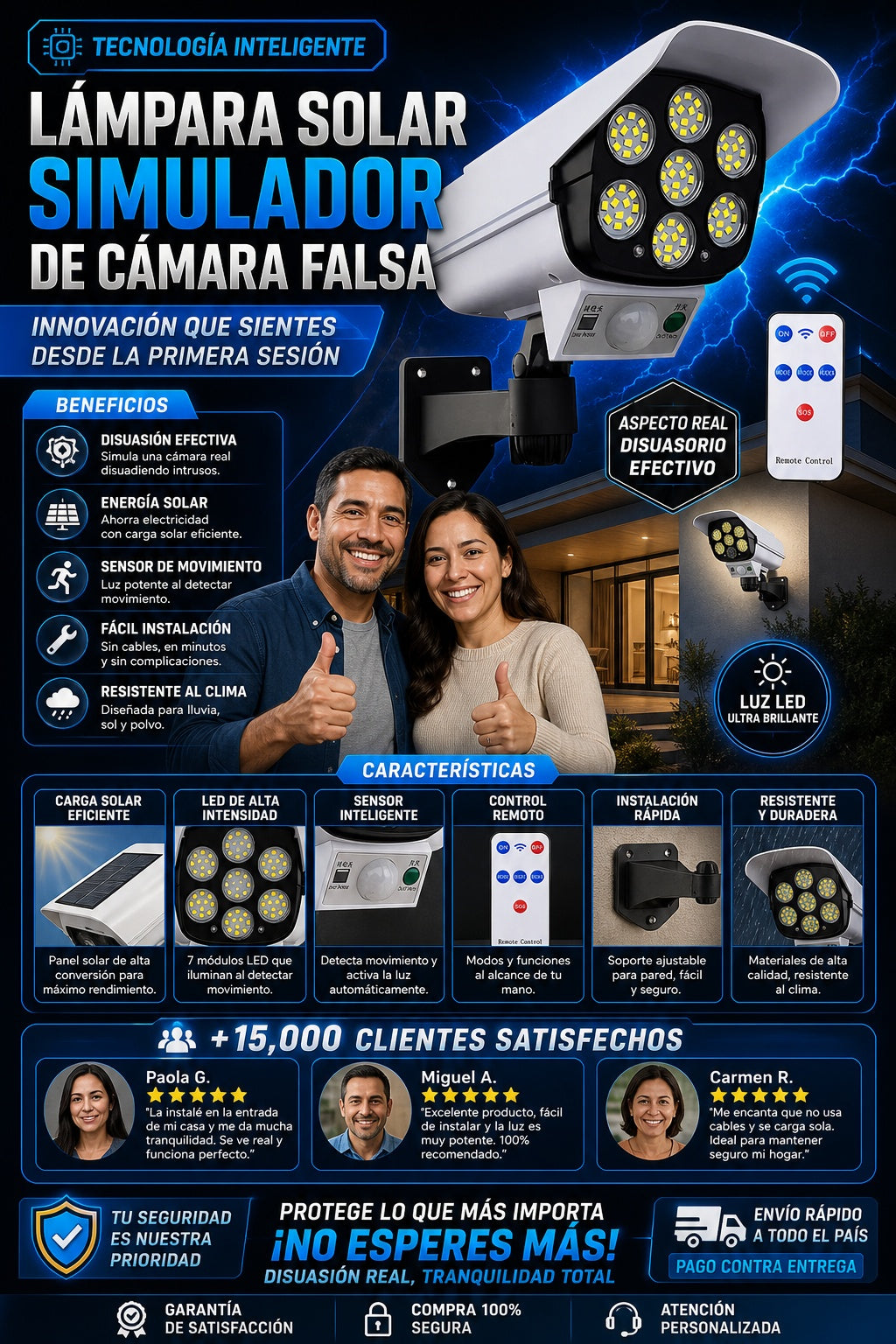Lampara Solar Simulador De Camara - imagen 5