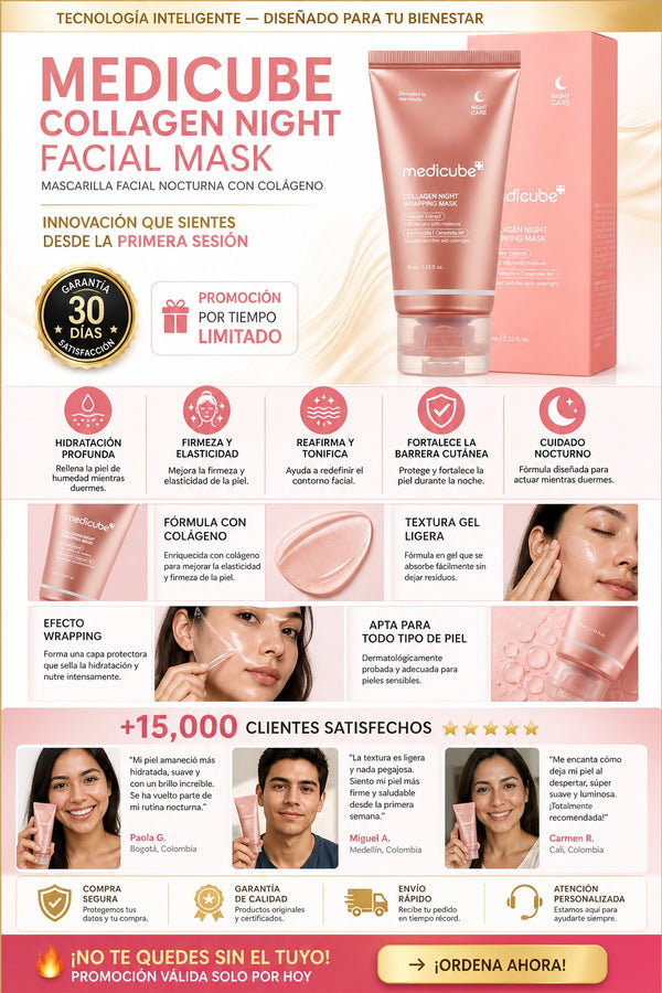 Mascarilla Medicube Facial Colageno - imagen 5