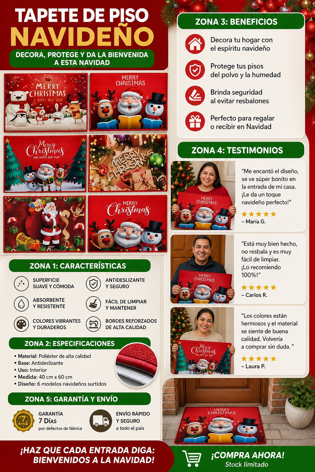 Tapete De Navidad - imagen 5