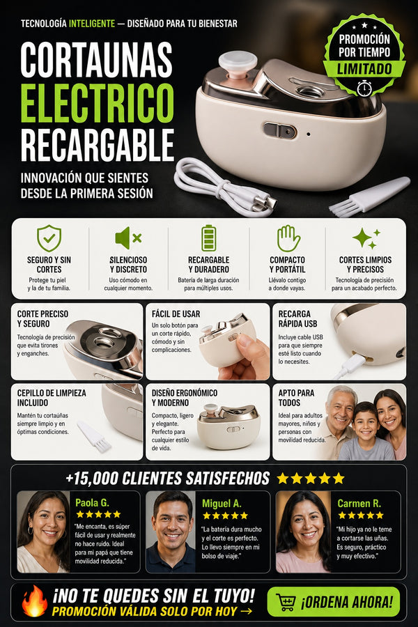 Cortaunas Electrico Recargable - imagen 5
