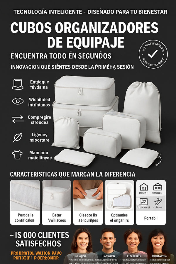 Cubos Organizadores de Equipaje — Encuentra Todo en Segundos - imagen 5