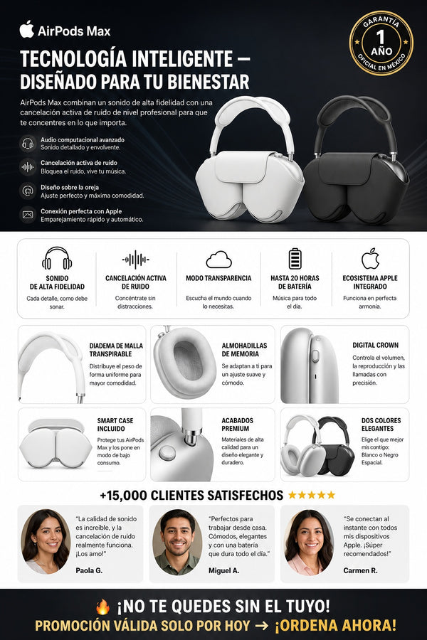 Auriculares Apple Airpods Max Con Estuch - imagen 5
