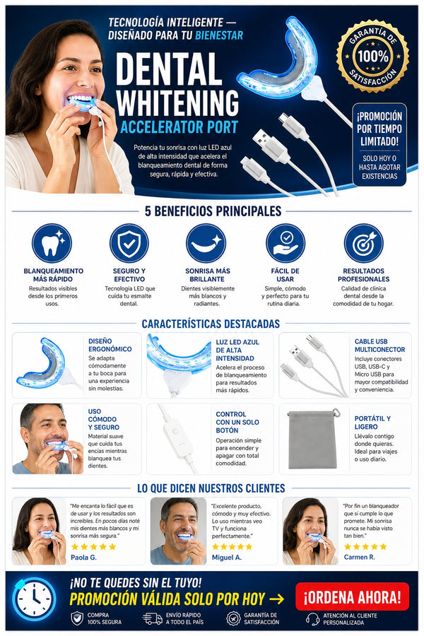 Acelerador De Blanqueamiento Dental Port - imagen 5
