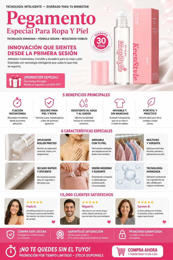 Pegamento Especial Para Ropa Y Piel - imagen 5