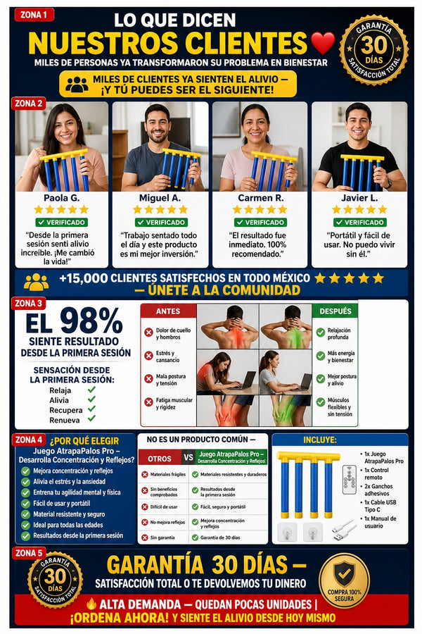 Juego AtrapaPalos Pro – Desarrolla Concentración y Reflejos - imagen 6