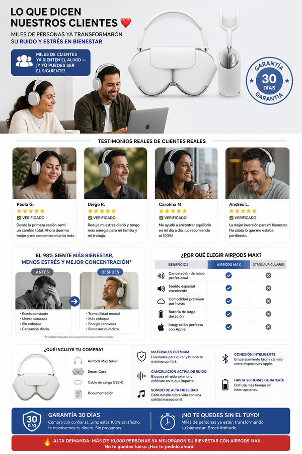 Auriculares Apple Airpods Max Con Estuch - imagen 6