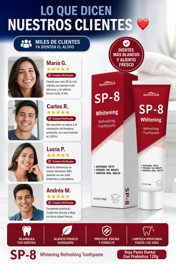 Roja Pasta Dental Con Probiotico 120g - imagen 6