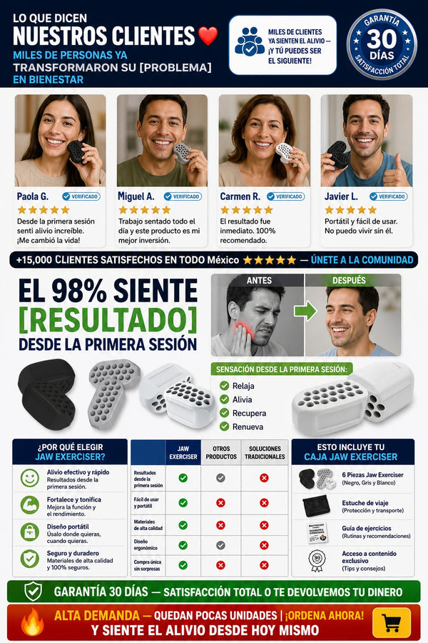 Ejercitador De Mandibula 6 Pcs - imagen 6