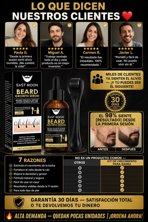 Kit De Crecimiento Para Barba - imagen 6