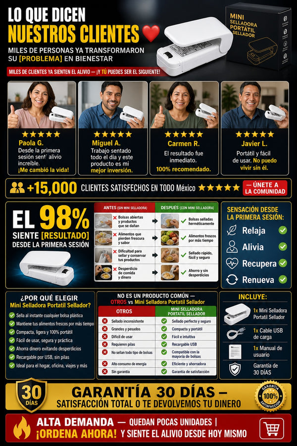 Mini Selladora Portatil Sellador - imagen 6