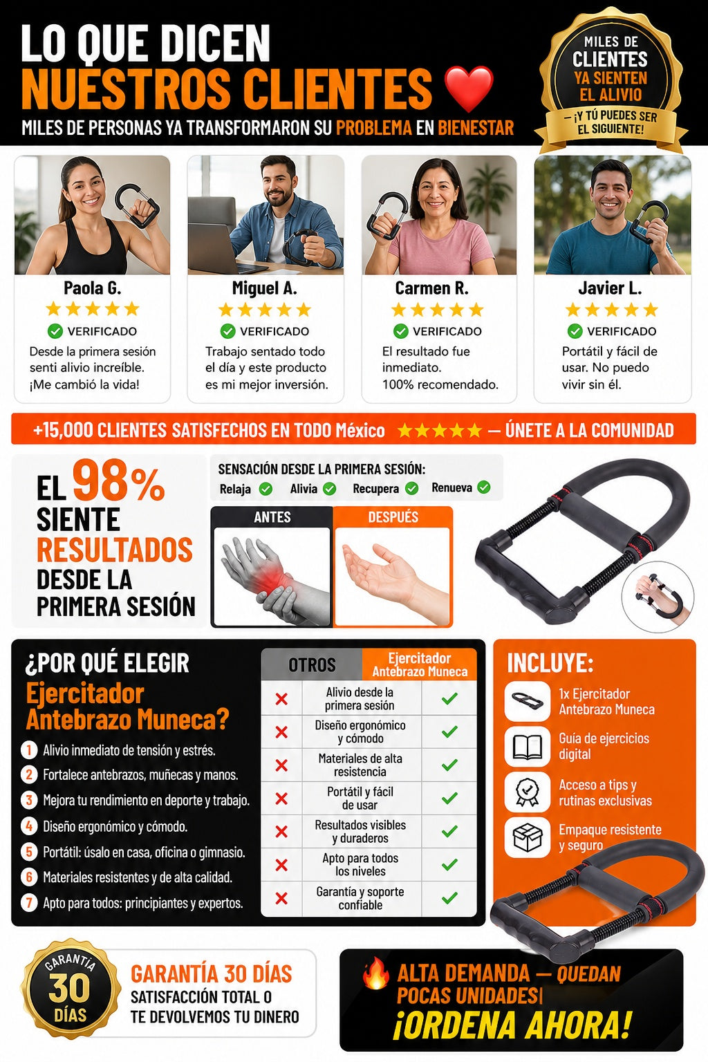 Ejercitador Antebrazo Muneca - imagen 6