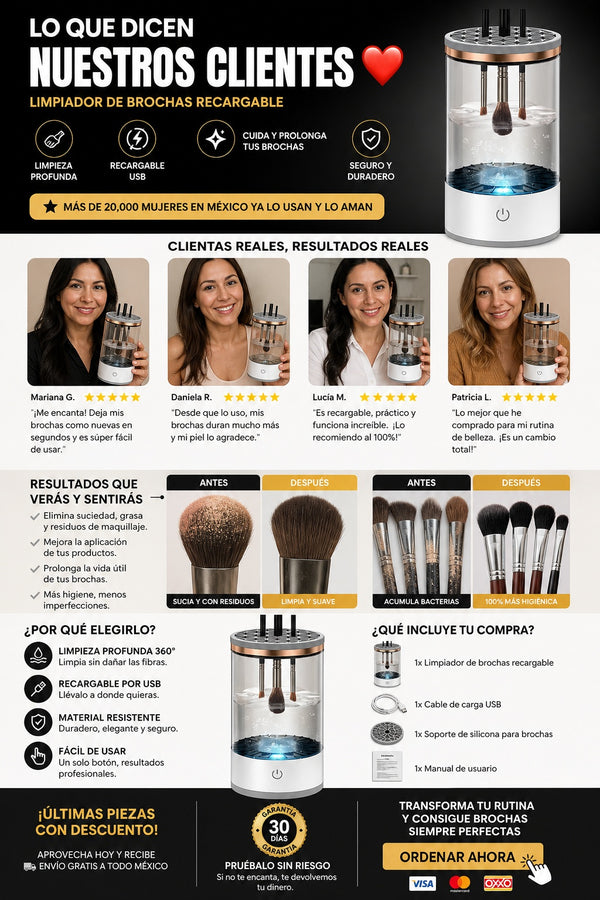 Limpiador De Brochas Recargable - imagen 6