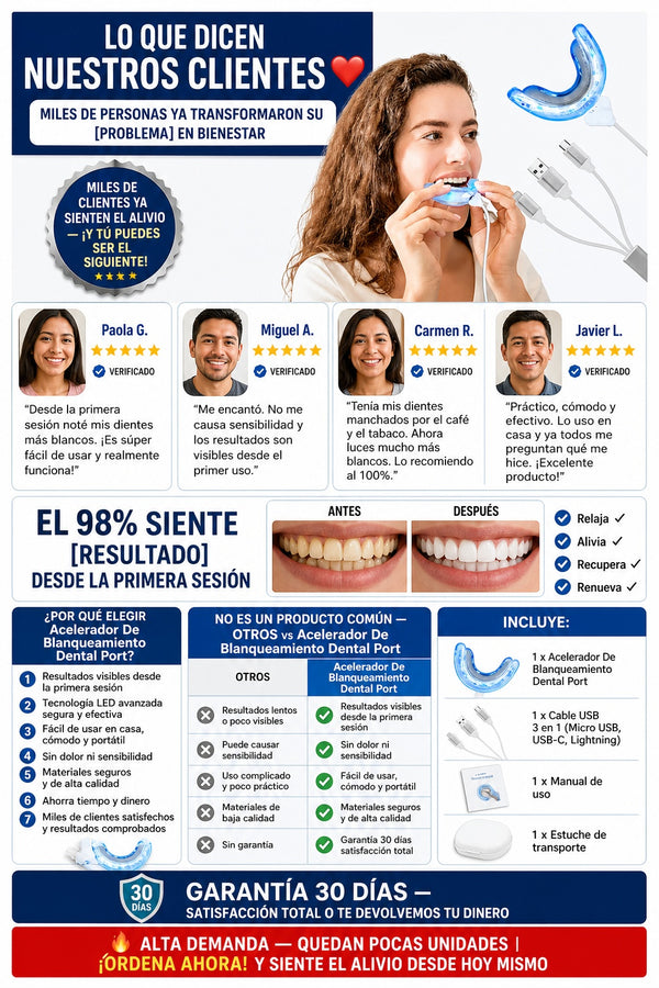Acelerador De Blanqueamiento Dental Port - imagen 6