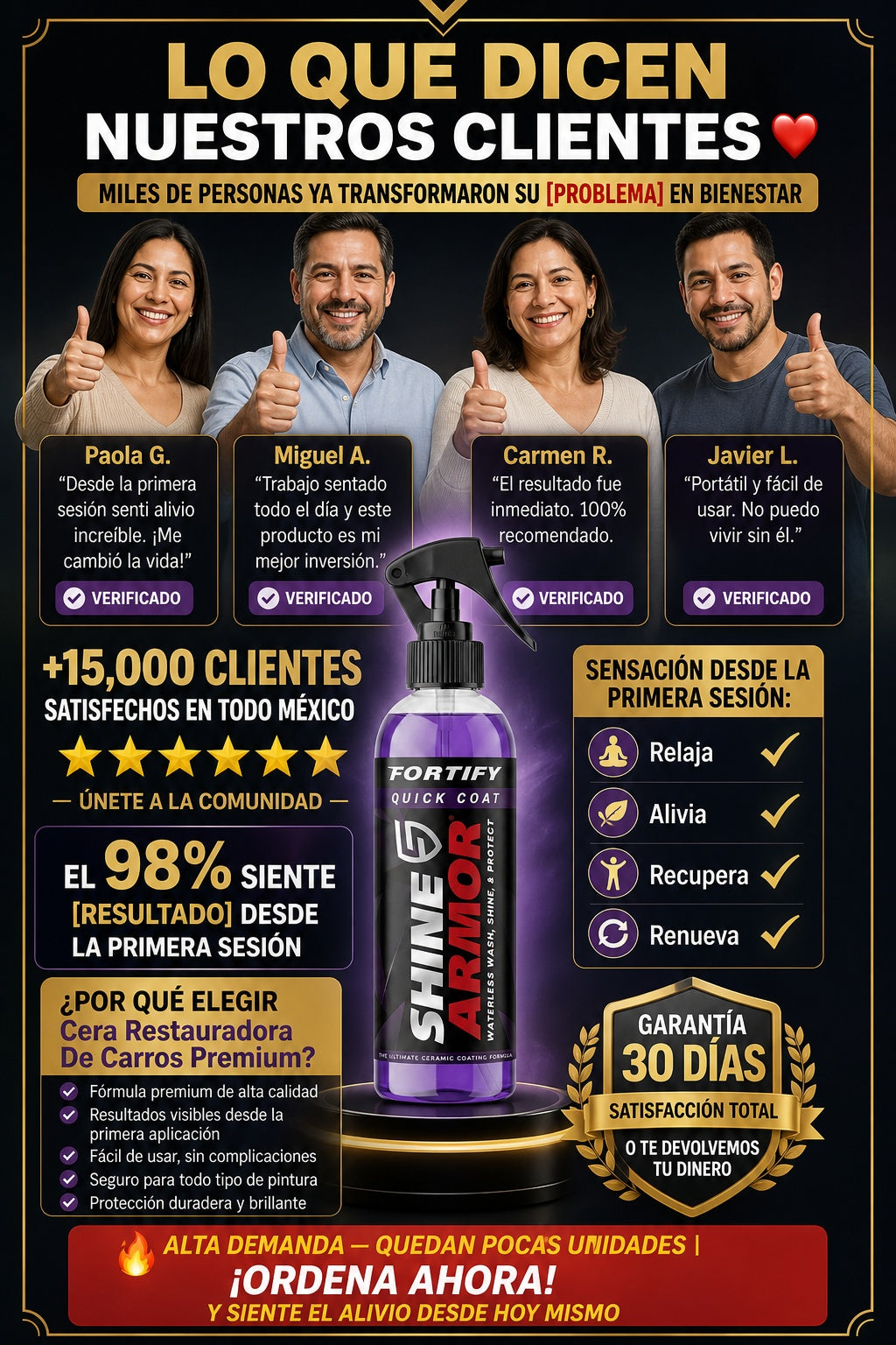 Cera Restauradora De Carros Premium - imagen 6