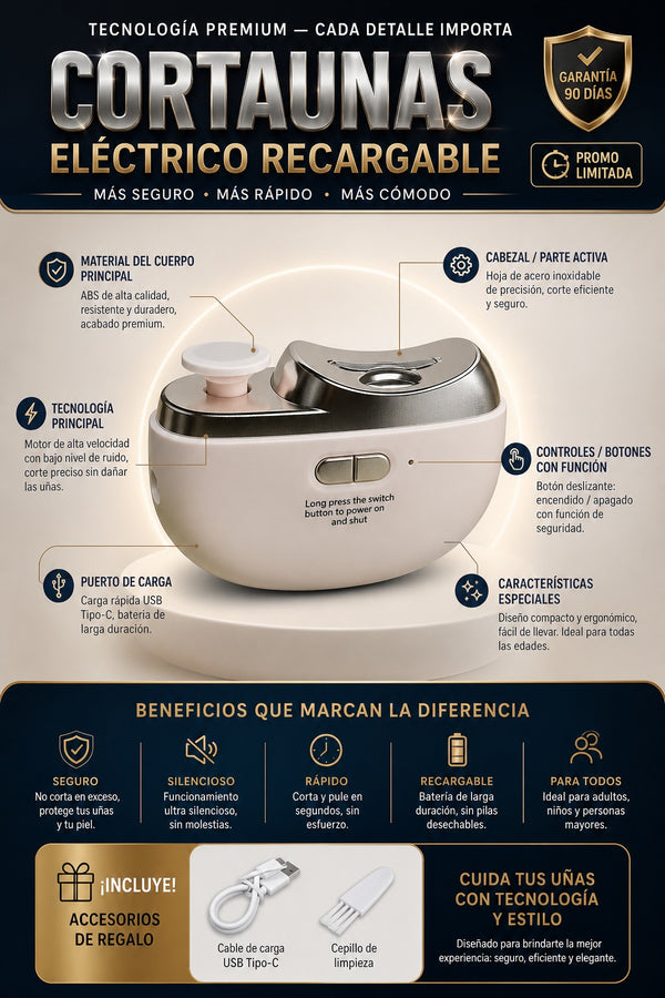 Cortaunas Electrico Recargable - imagen 7
