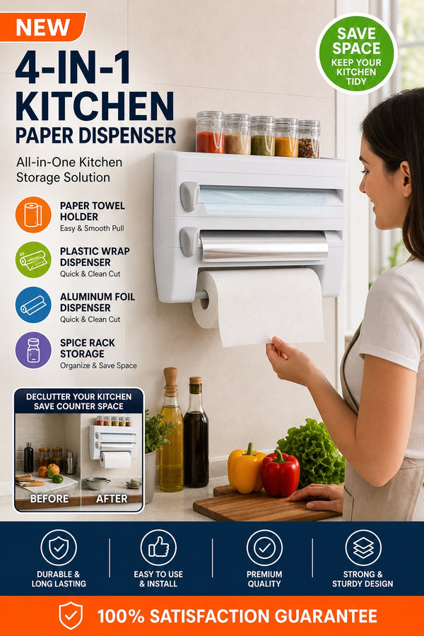 cDispensador De Papel Cocina 4 En 1 - imagen 7