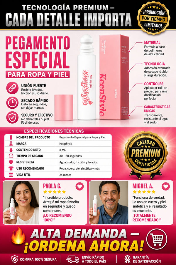 Pegamento Especial Para Ropa Y Piel - imagen 7