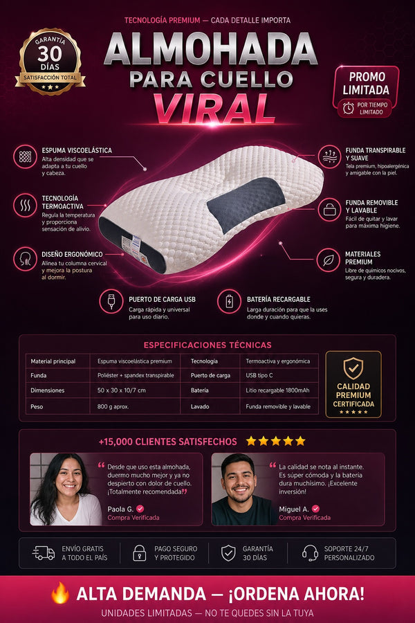 Almohada Para Cuello Viral - imagen 7