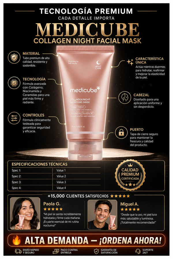 Mascarilla Medicube Facial Colageno - imagen 7