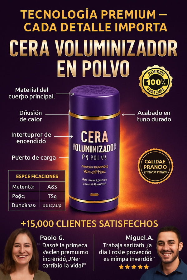Cera Voluminizador En Polvo - imagen 7