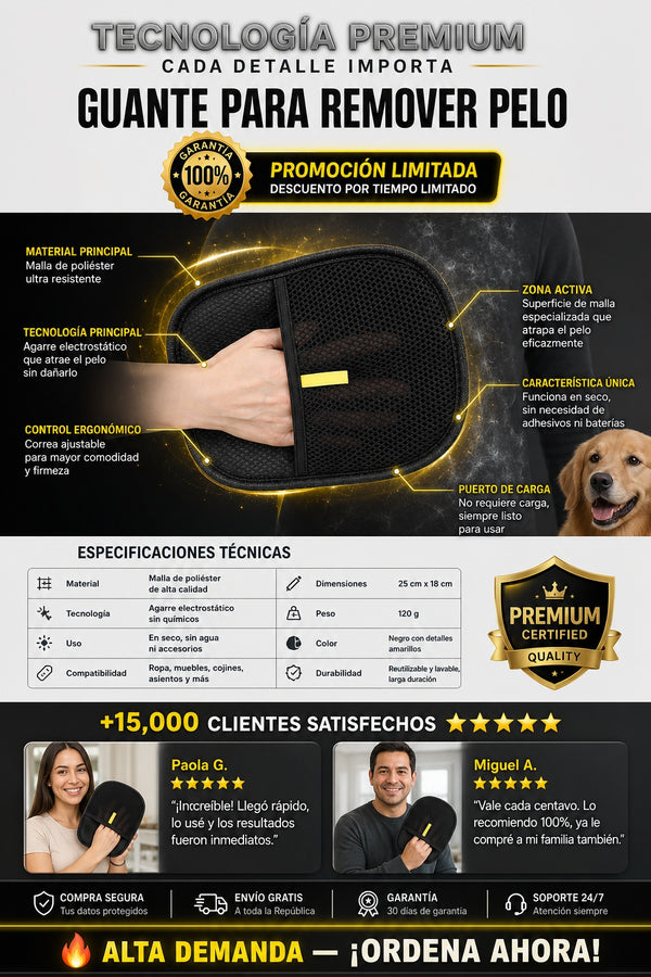 Guante Para Remover Pelo - imagen 7