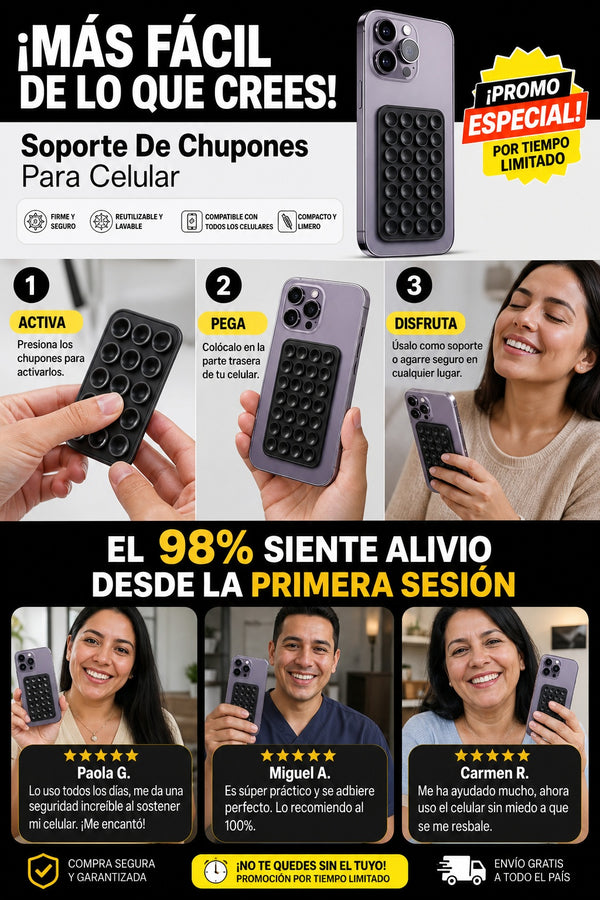 Soporte De Chupones Para Celular - imagen 8