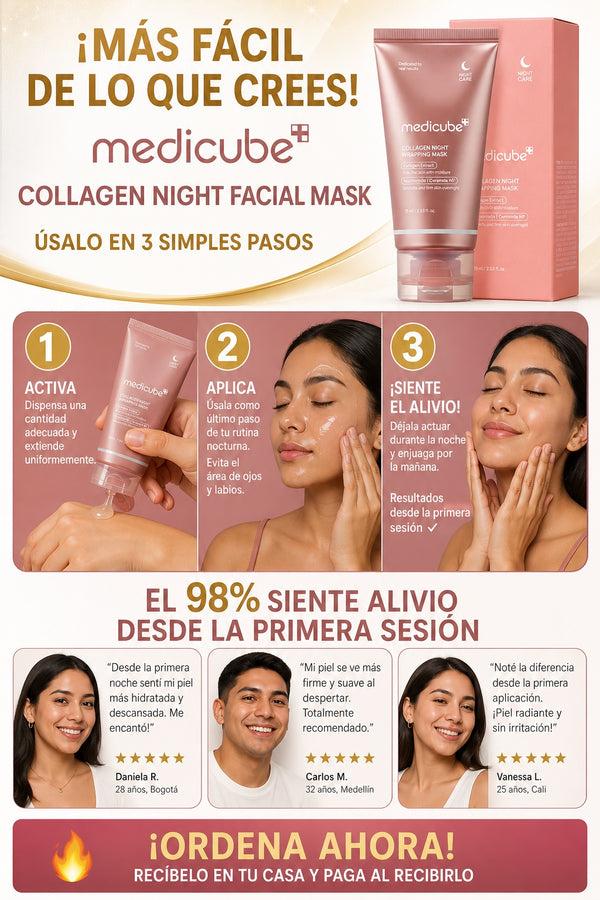 Mascarilla Medicube Facial Colageno - imagen 8