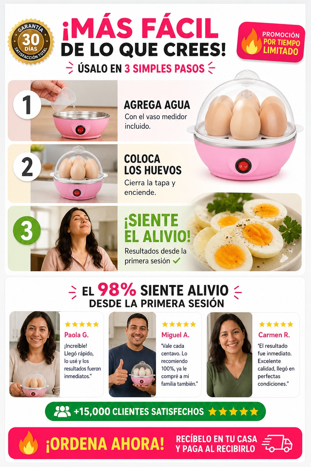 Hervidor de Huevos Eléctrico - imagen 8