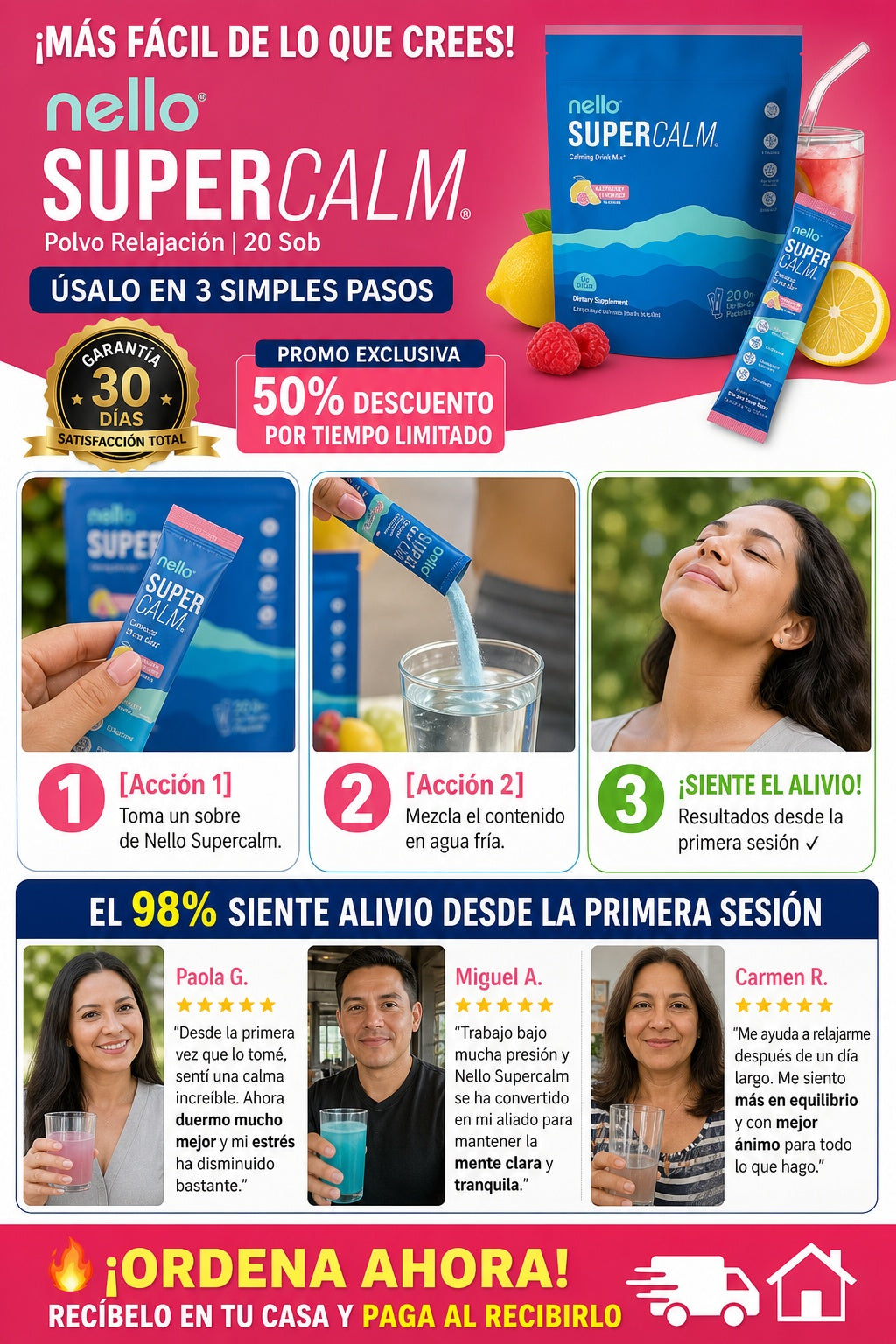 Nello Supercalm Polvo Relajacion 20 Sob - imagen 8