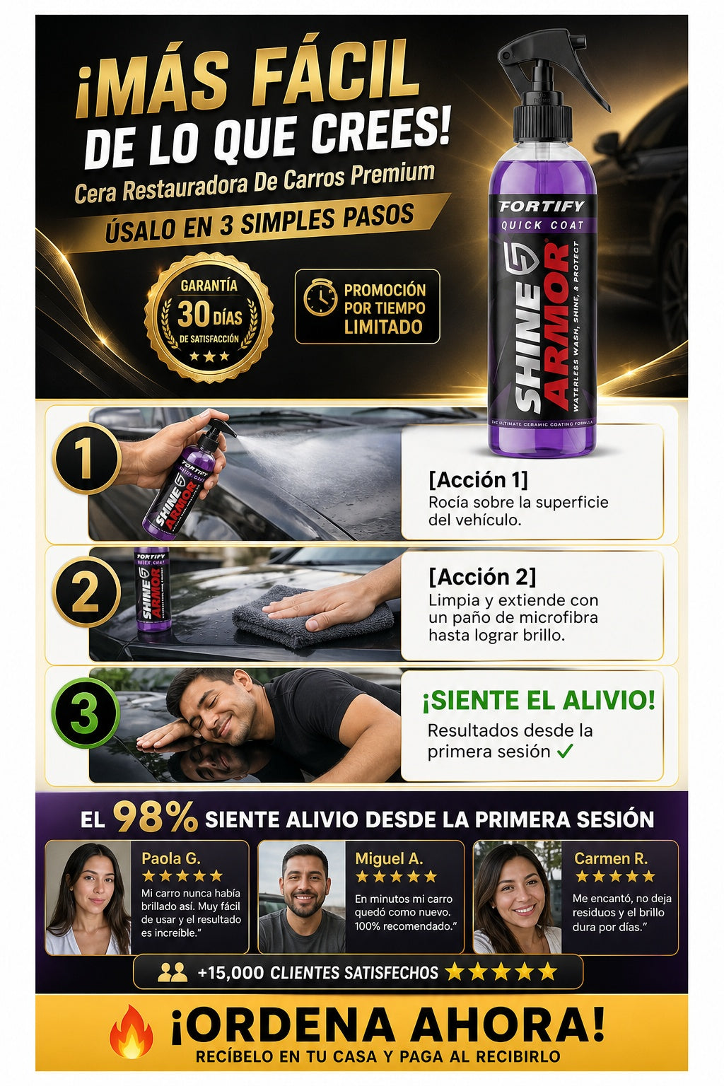 Cera Restauradora De Carros Premium - imagen 8