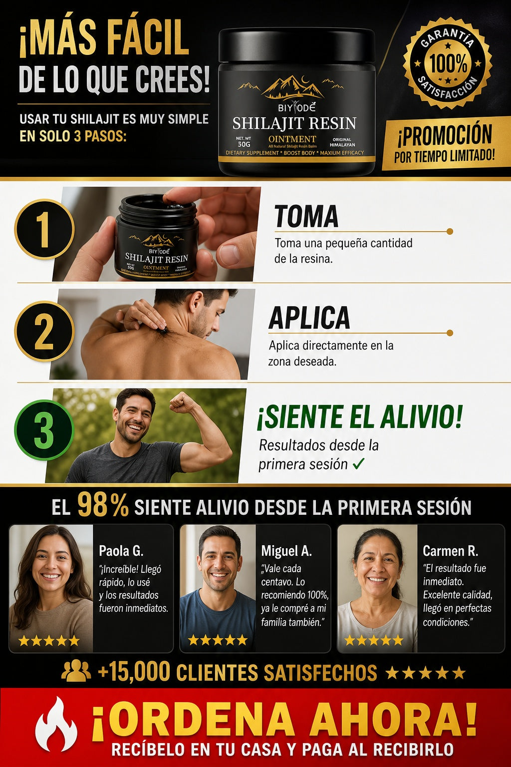 Shilajit Del Himalaya En Resina 50g - imagen 8