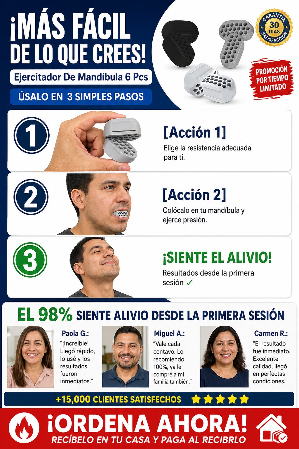 Ejercitador De Mandibula 6 Pcs - imagen 8