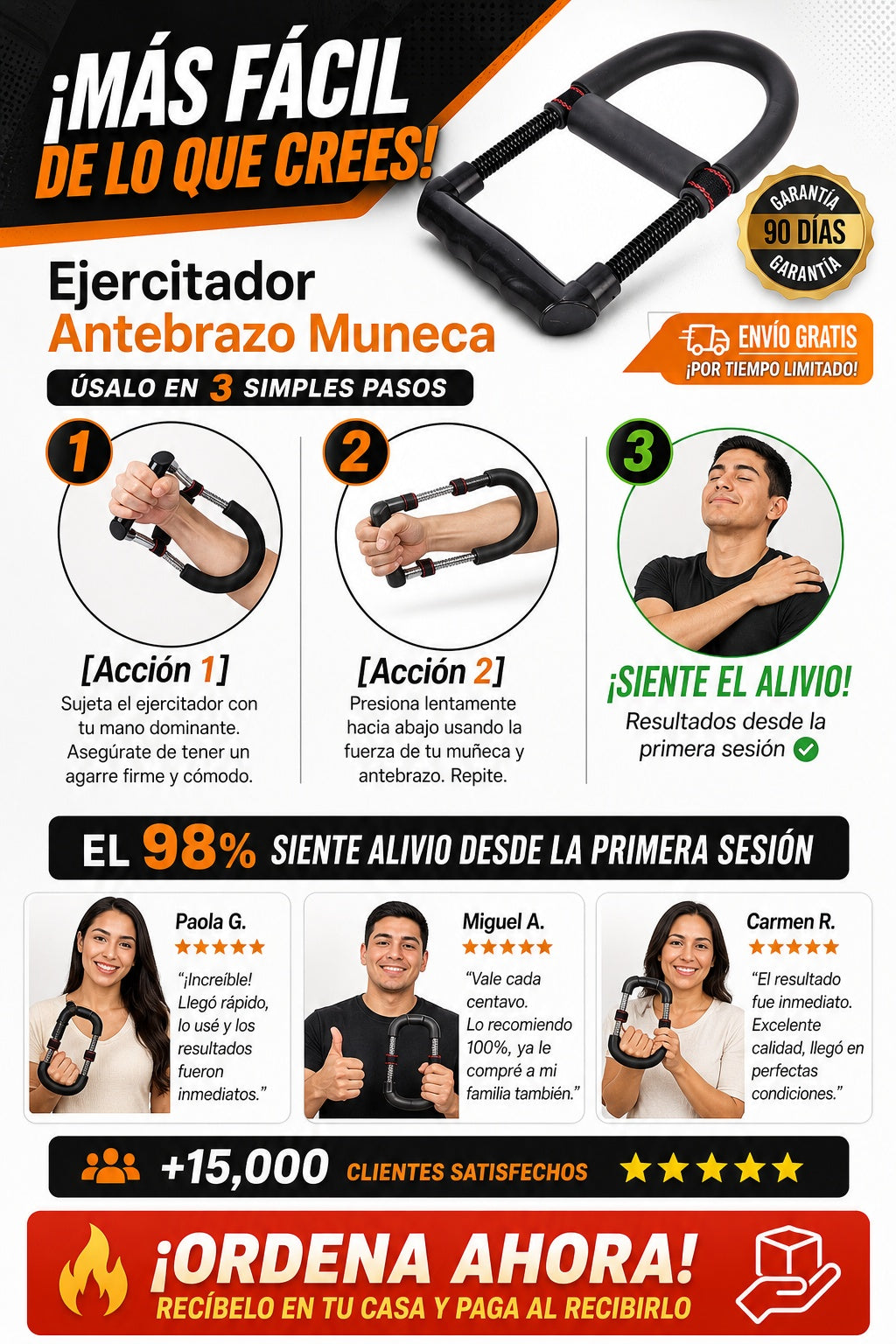 Ejercitador Antebrazo Muneca - imagen 8