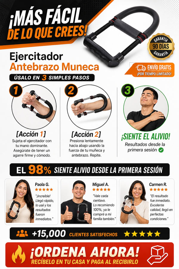 Ejercitador Antebrazo Muneca - imagen 8