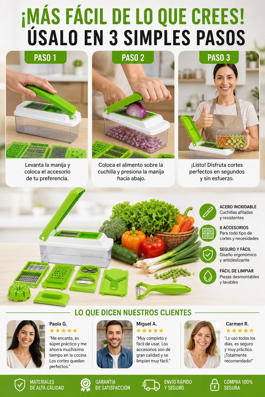 Cortador De Verduras - imagen 8