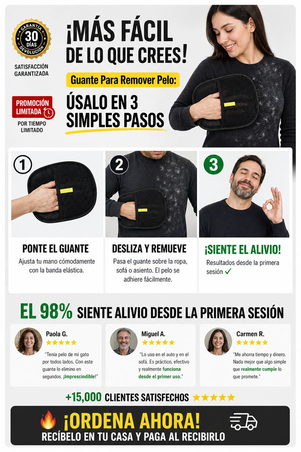 Guante Para Remover Pelo - imagen 8