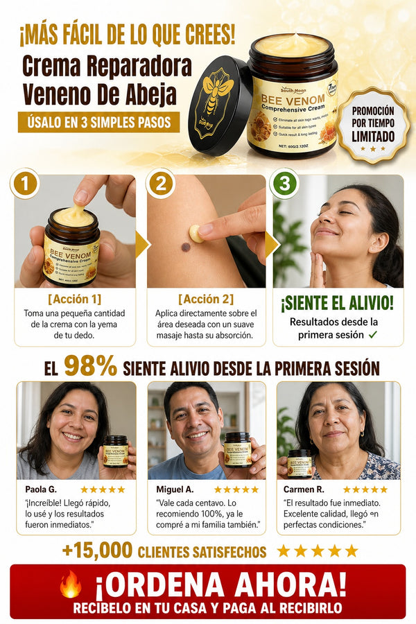 Crema Reparadora Veneno De Abeja - imagen 8