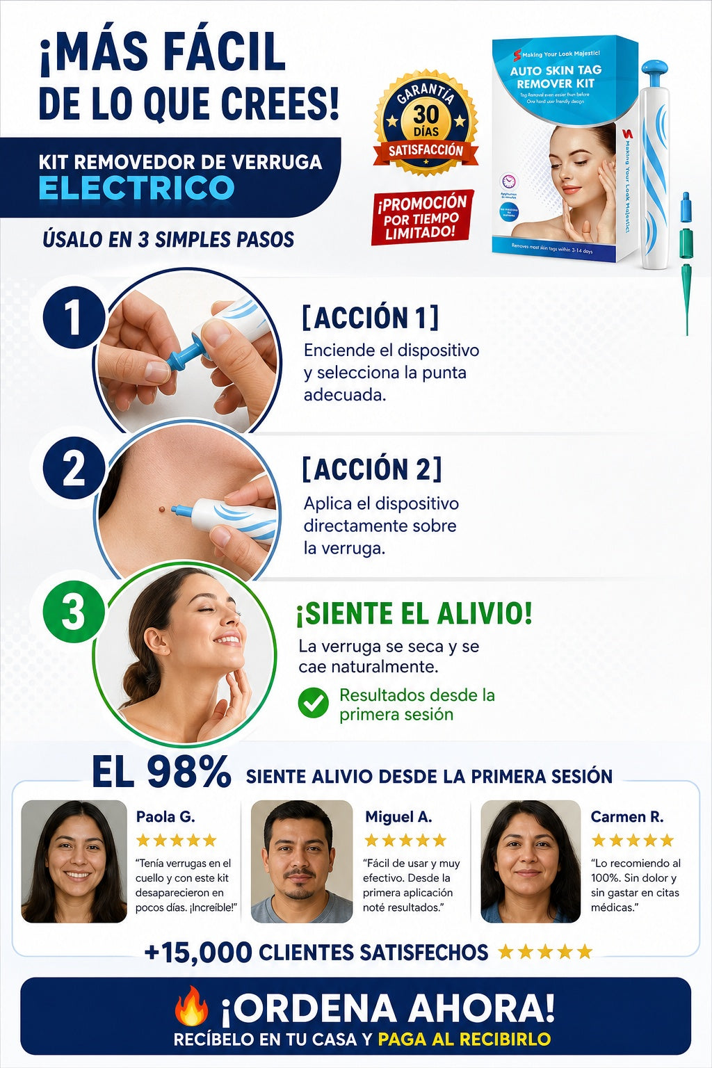 Kit Removedor De Verruga Electrico - imagen 8 - confianza-envio