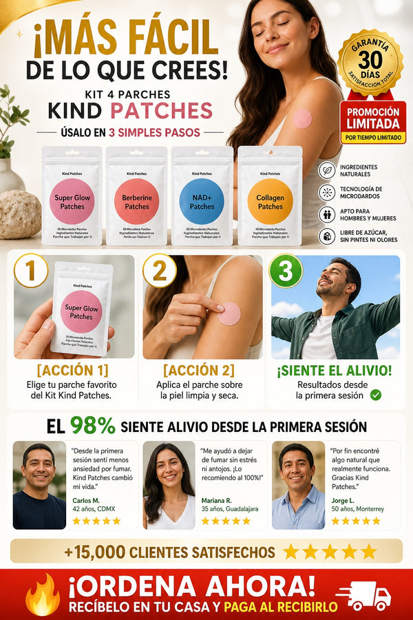 Kit 4 Parches Kind Patches - imagen 8