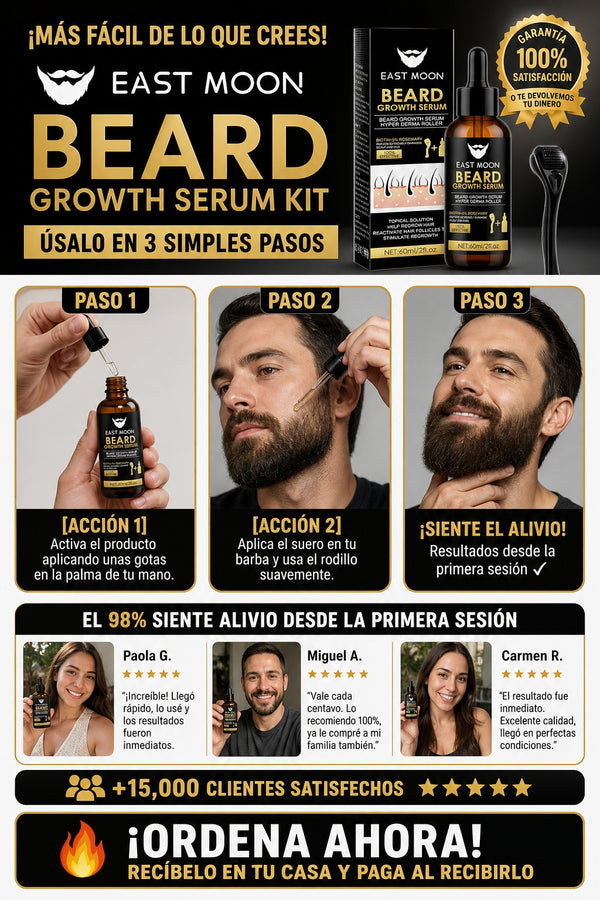 Kit De Crecimiento Para Barba - imagen 8