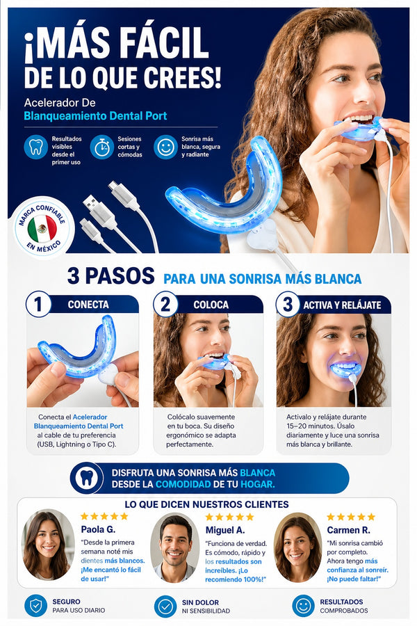 Acelerador De Blanqueamiento Dental Port - imagen 8