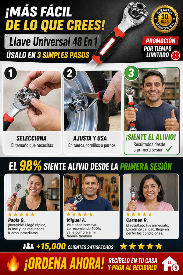 Llave Universal 48 En 1 - imagen 8
