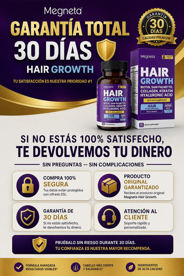 Suplemento Hair Growth Megneta Cabello - imagen 9