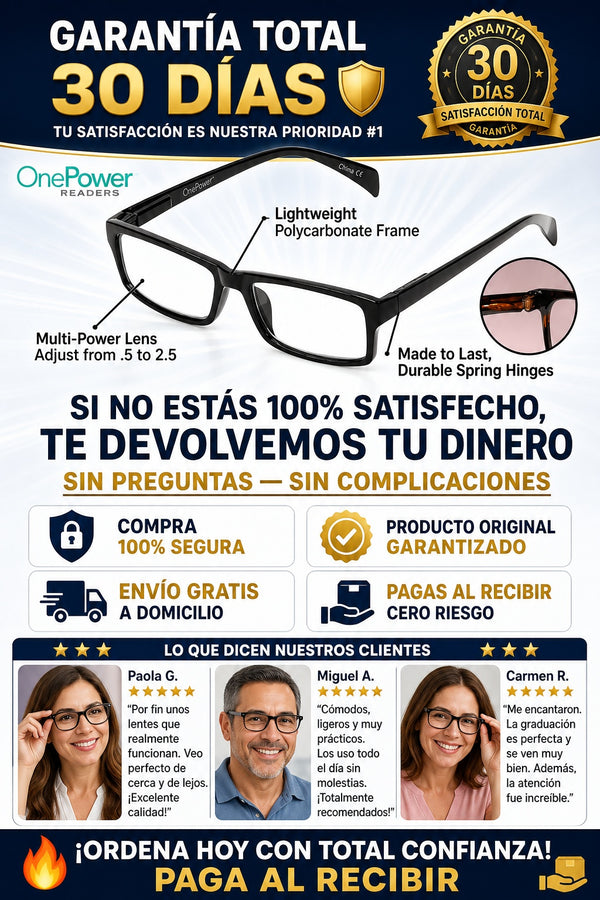 Lentes One Power Visión Clara Sin Esfuerzo - imagen 9