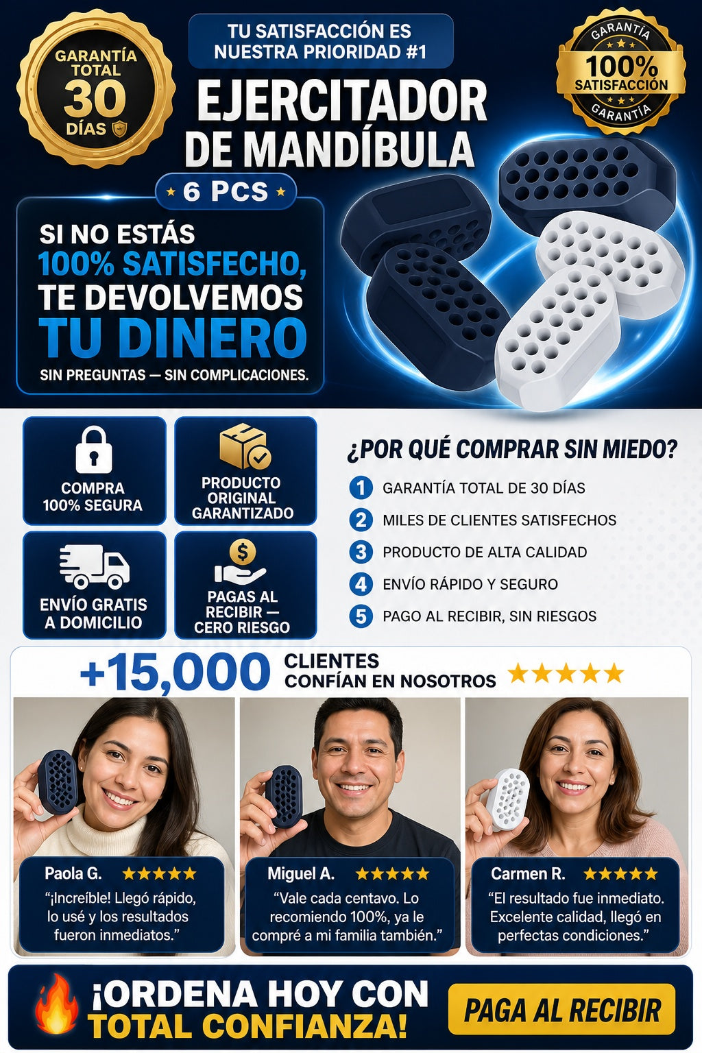 Ejercitador De Mandibula 6 Pcs - imagen 9