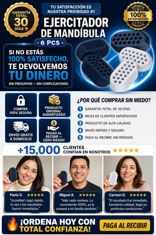 Ejercitador De Mandibula 6 Pcs - imagen 9